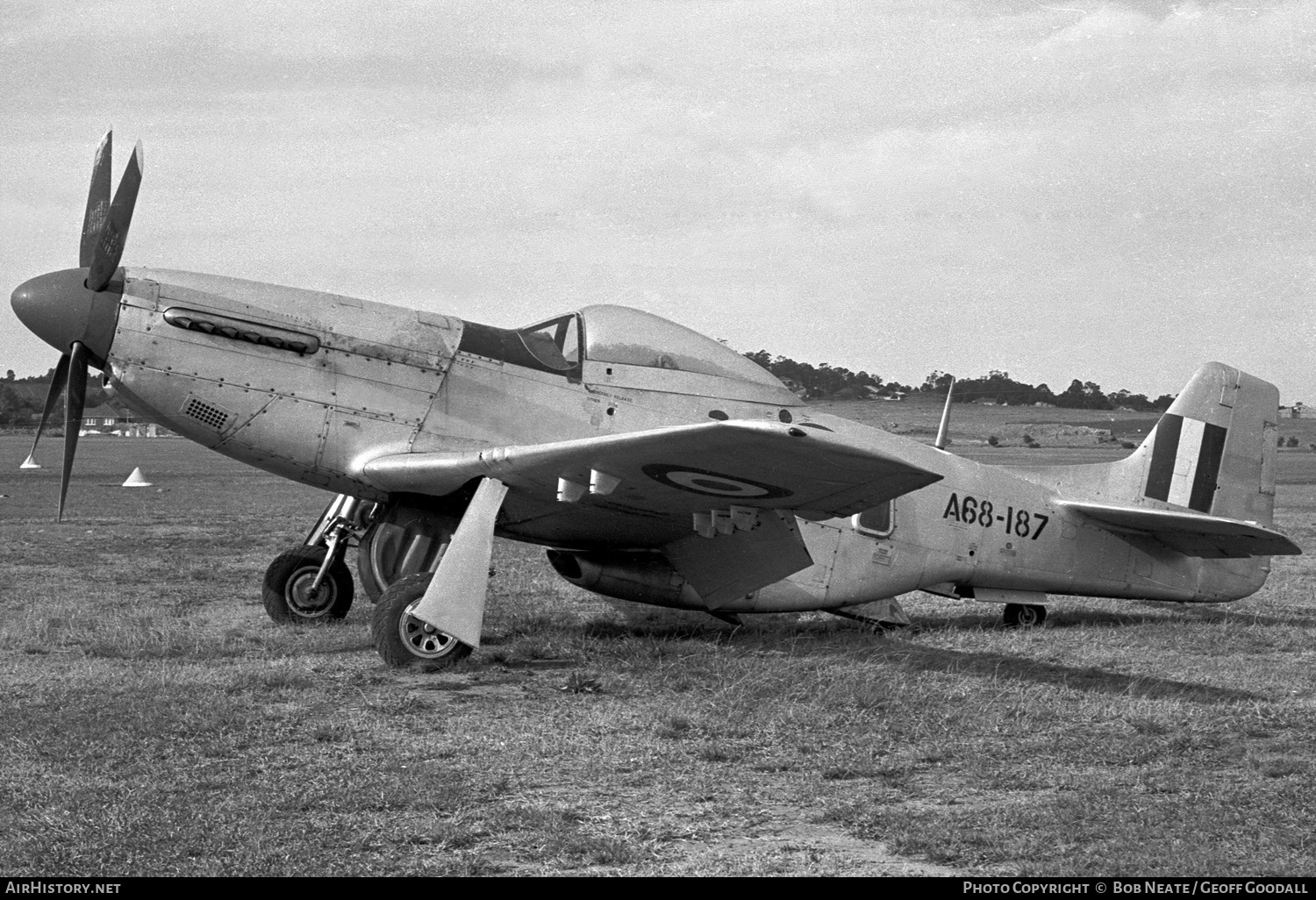 Aircraft Photo of A68-187 | Commonwealth CA-18 Mustang 22 (P-51D) | Australia - Air Force | AirHistory.net #123114
