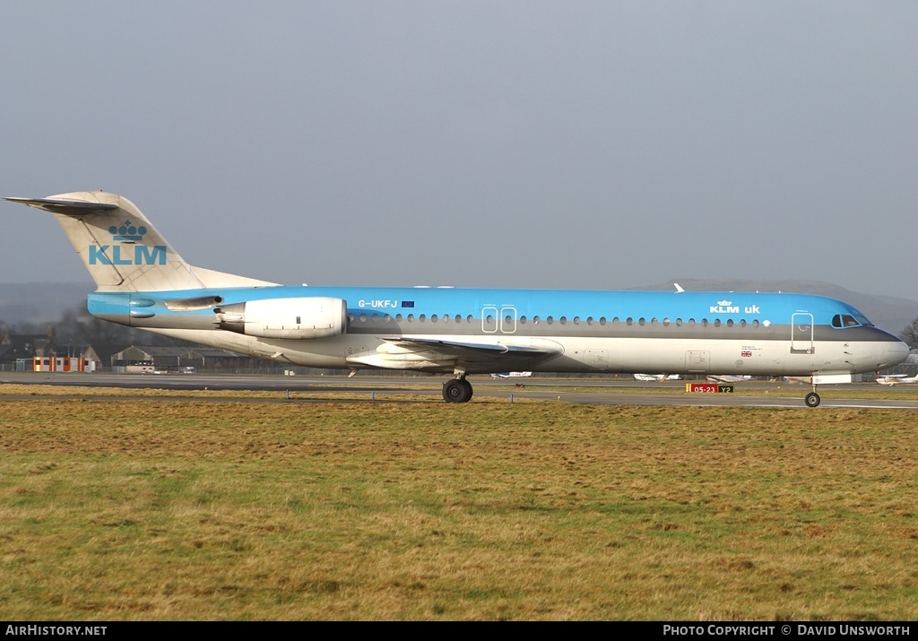 Aircraft Photo of G-UKFJ | Fokker 100 (F28-0100) | KLM UK | AirHistory.net #123116