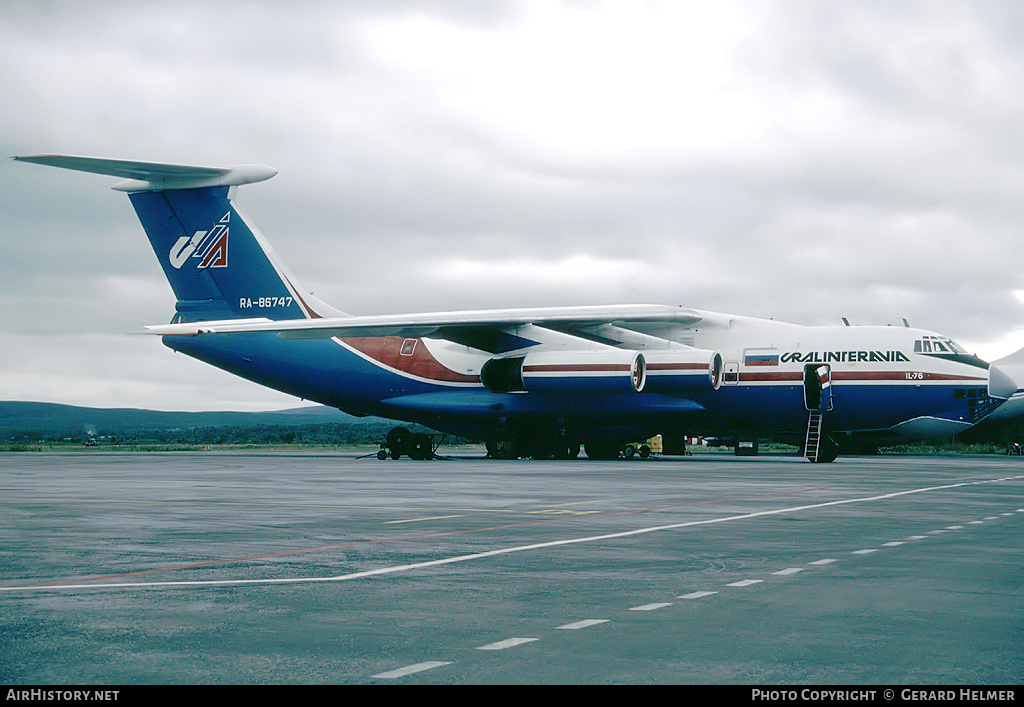 Aircraft Photo of RA-86747 | Ilyushin Il-76 | Uralinteravia | AirHistory.net #123127