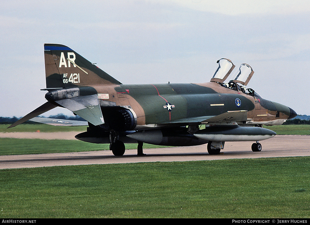 Aircraft Photo of 66-0421 / AF66-421 | McDonnell Douglas RF-4C Phantom II | USA - Air Force | AirHistory.net #123155