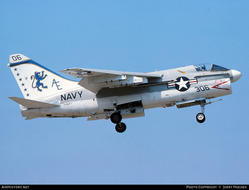 Aircraft Photo of 159647 | LTV A-7E Corsair II | USA - Navy | AirHistory.net #123172