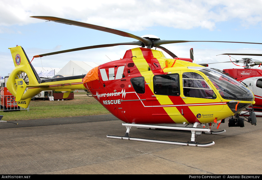 Aircraft Photo of VH-NVG | Eurocopter EC-135P-2 | Surf Life Saving Queensland | AirHistory.net #123188