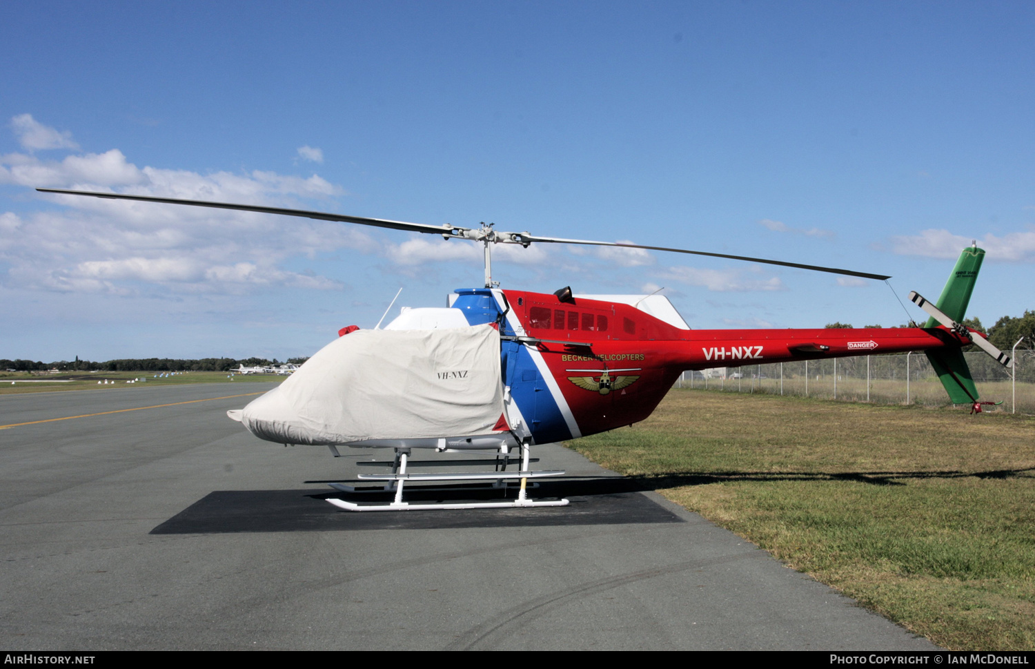 Aircraft Photo of VH-NXZ | Bell 206B-3 JetRanger III | Becker Helicopters | AirHistory.net #123202