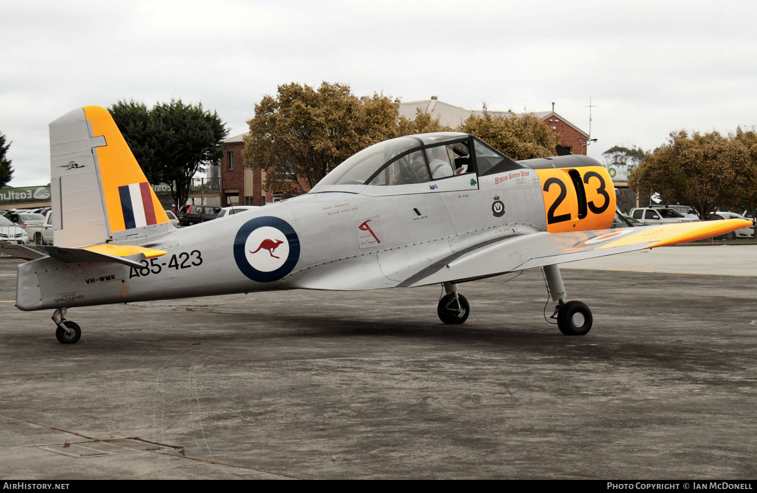 Aircraft Photo of VH-WMK / A85-423 | Commonwealth CA-25 Winjeel | Australia - Air Force | AirHistory.net #123210