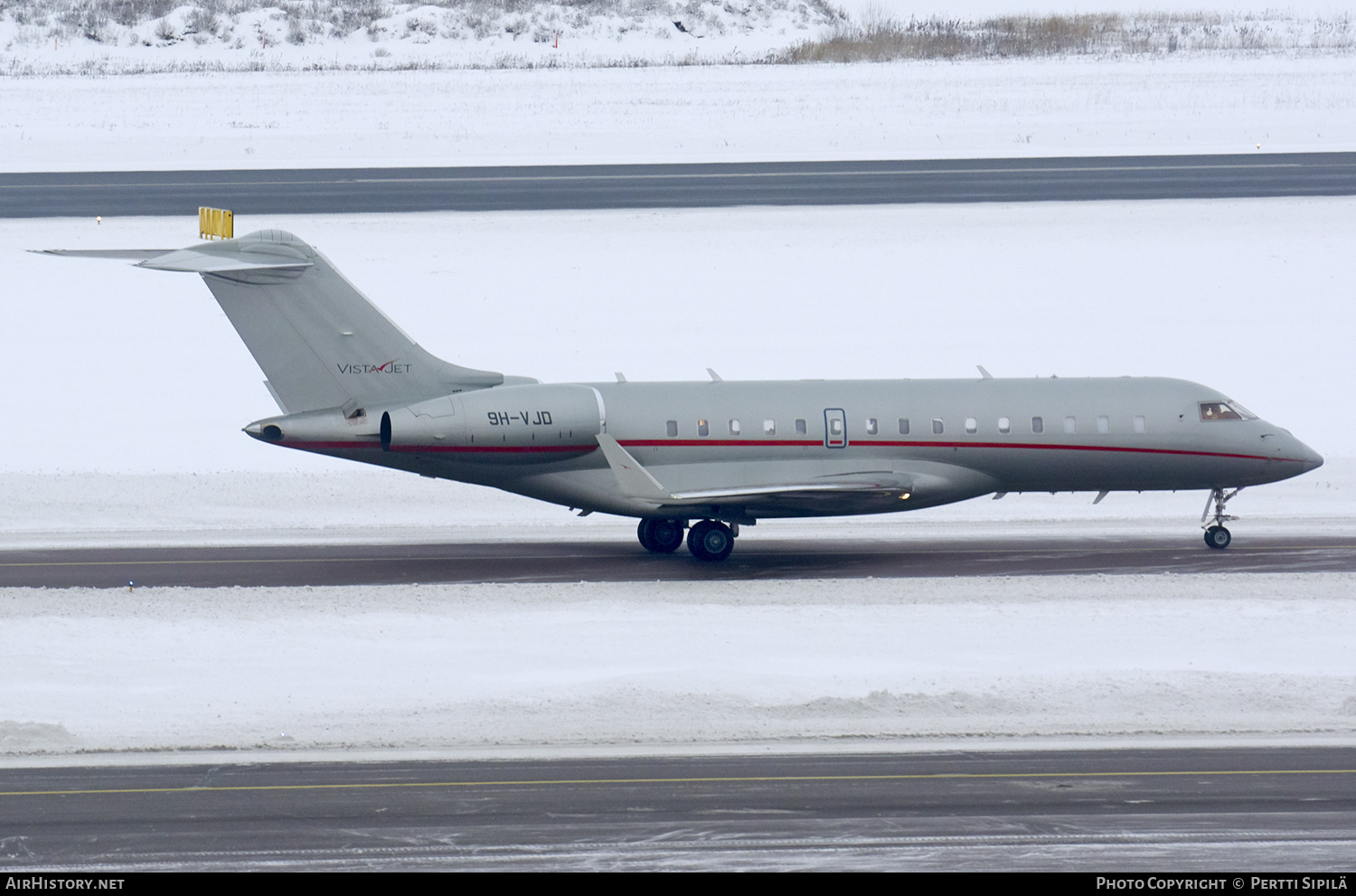 Aircraft Photo of 9H-VJD | Bombardier Global 6000 (BD-700-1A10) | VistaJet | AirHistory.net #123211