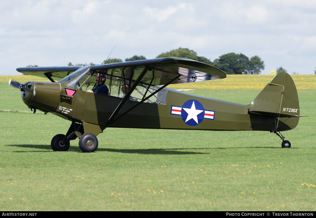 Aircraft Photo of N7238X | Piper L-18C Super Cub | USA - Army | AirHistory.net #123224