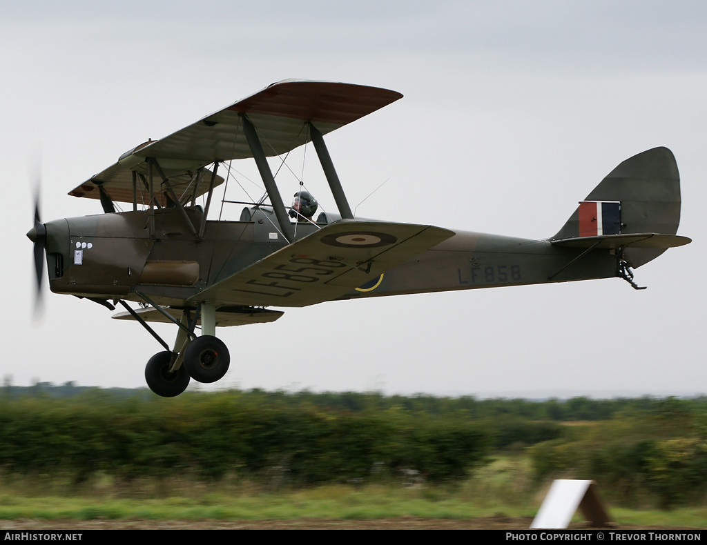 Aircraft Photo of G-BLUZ / LF858 | De Havilland D.H. 82B Queen Bee | AirHistory.net #123225