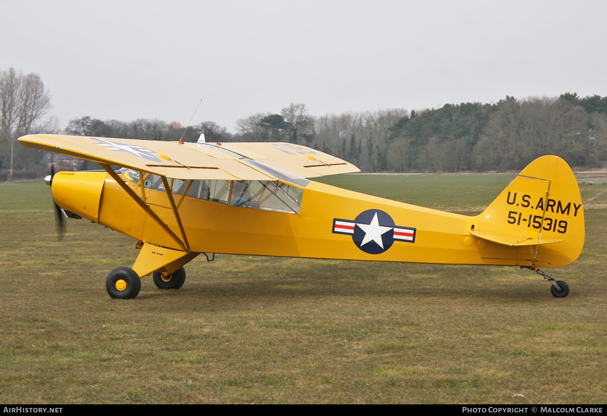 Aircraft Photo of G-AYPM / 51-15373 | Piper L-18C/135 Super Cub | USA - Army | AirHistory.net #123233
