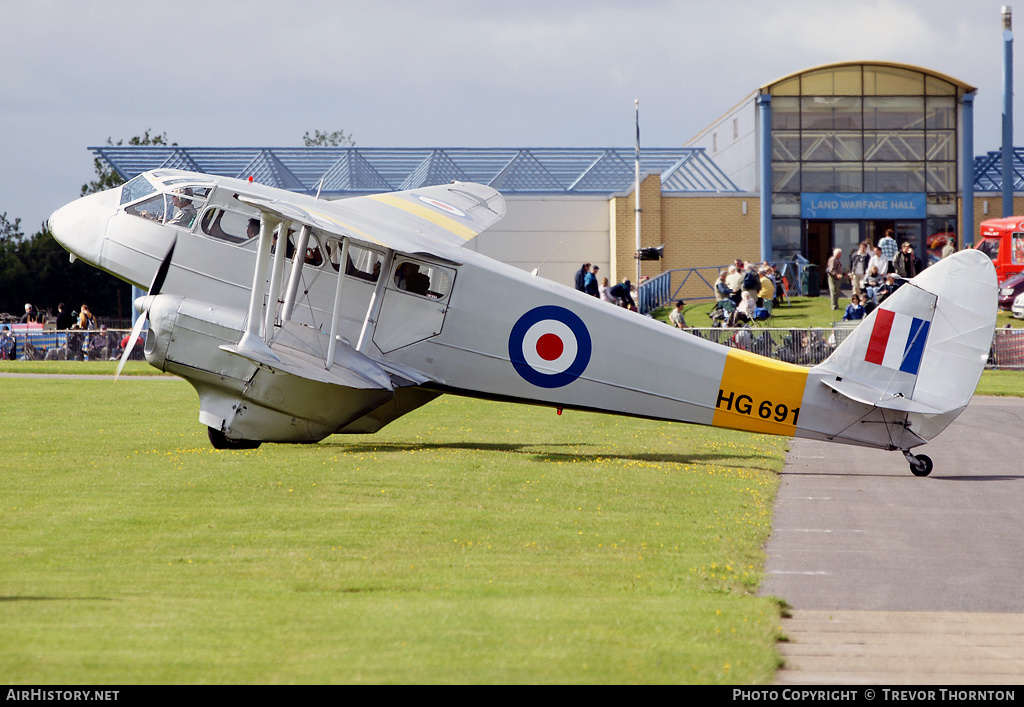 Aircraft Photo of G-AIYR / HG691 | De Havilland D.H. 89A Dragon Rapide | UK - Air Force | AirHistory.net #123234