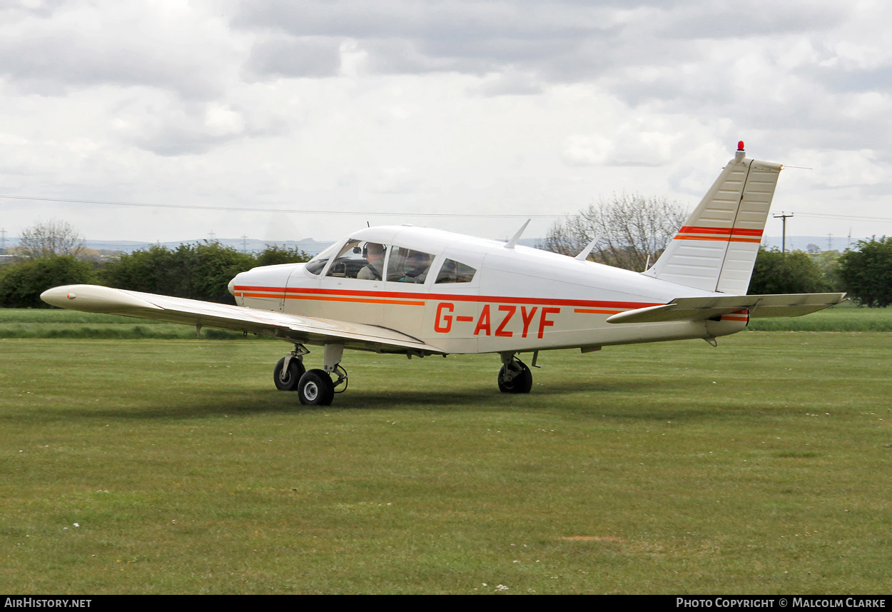 Aircraft Photo of G-AZYF | Piper PA-28-180 Cherokee D | AirHistory.net #123239