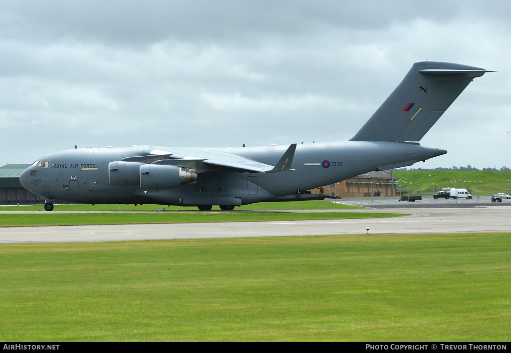 Aircraft Photo of ZZ172 | Boeing C-17A Globemaster III | UK - Air Force | AirHistory.net #123259