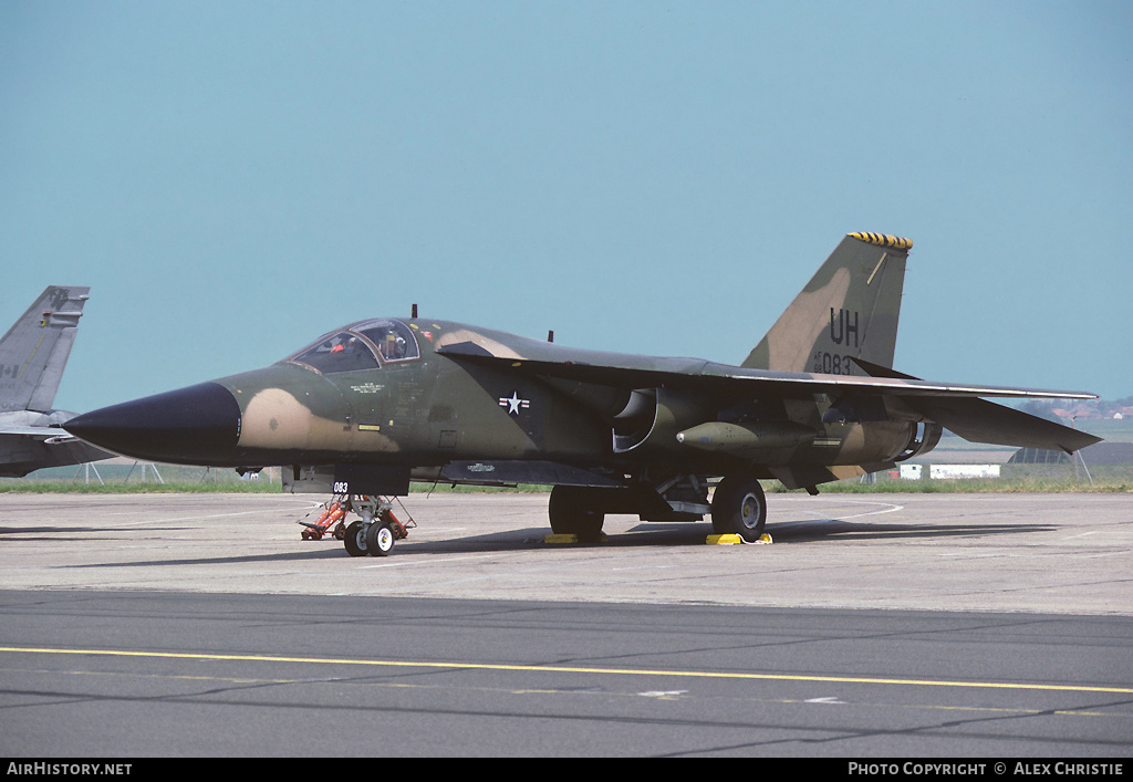 Aircraft Photo of 68-0083 / AF68-083 | General Dynamics F-111E Aardvark | USA - Air Force | AirHistory.net #123261