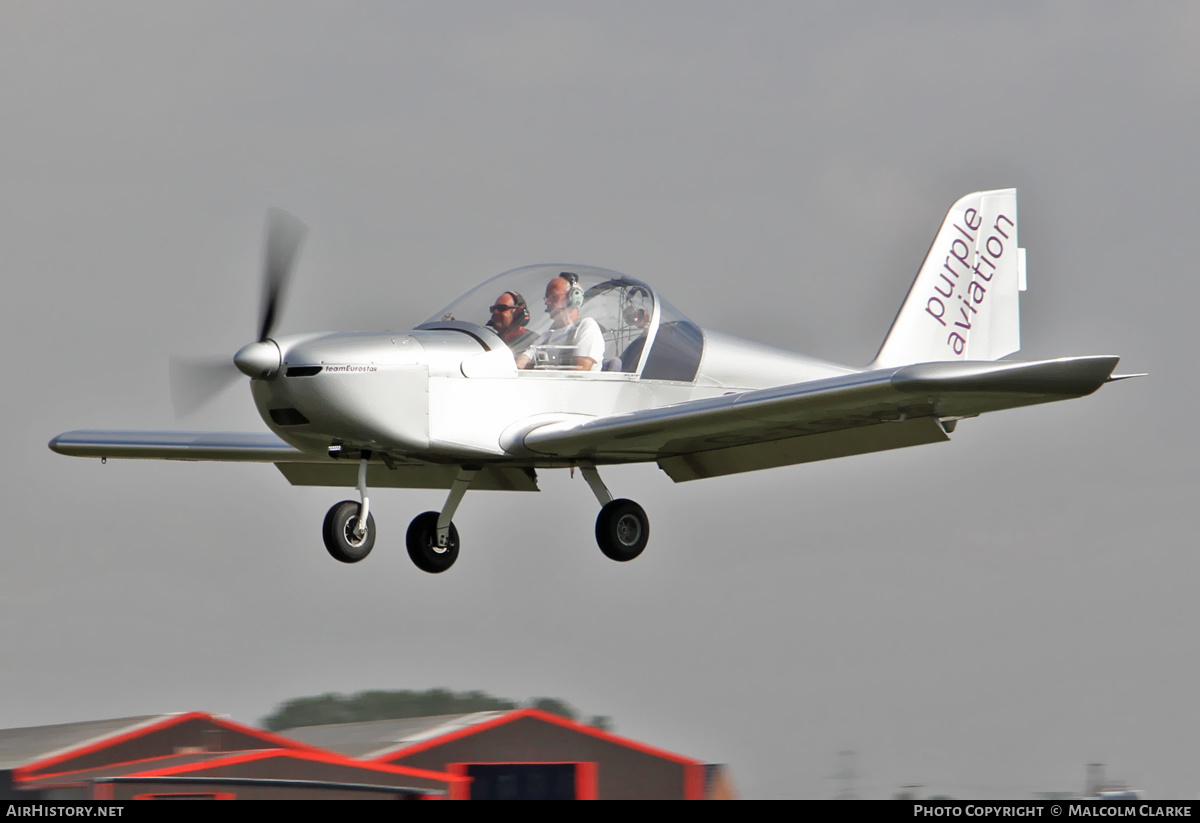 Aircraft Photo of G-TSKS | Cosmik EV-97 TeamEurostar UK | Purple Aviation | AirHistory.net #123282