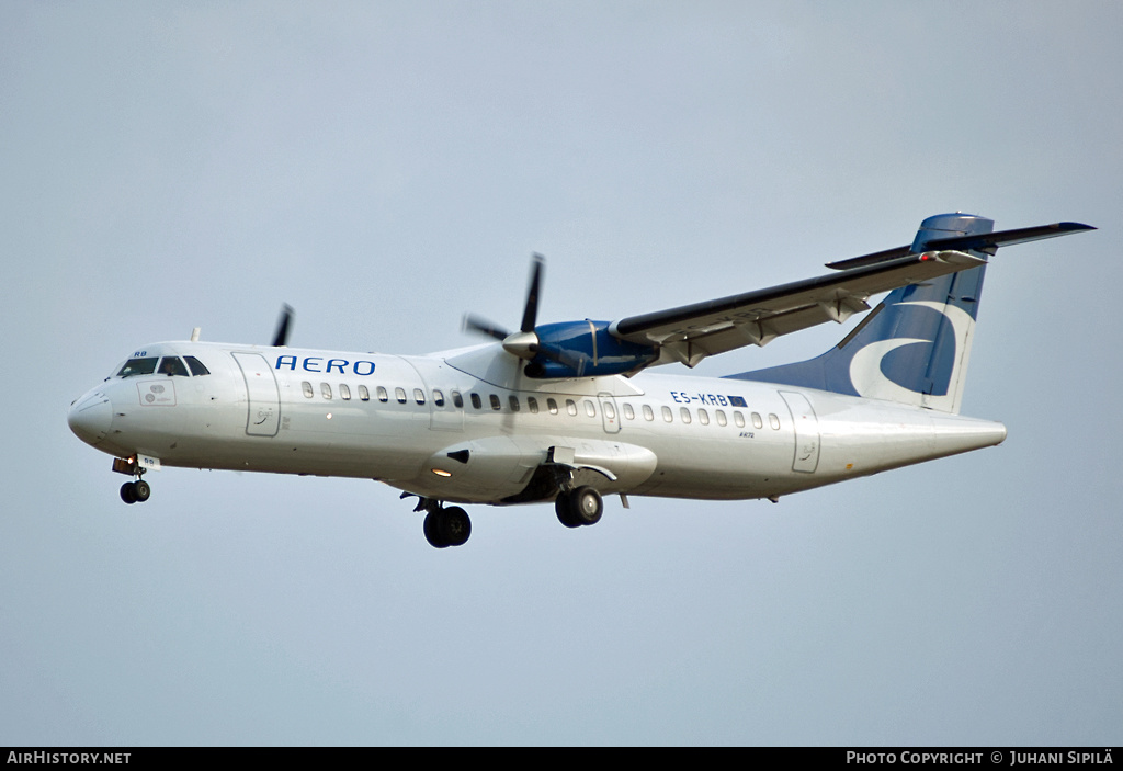Aircraft Photo of ES-KRB | ATR ATR-72-201 | AirHistory.net #123303