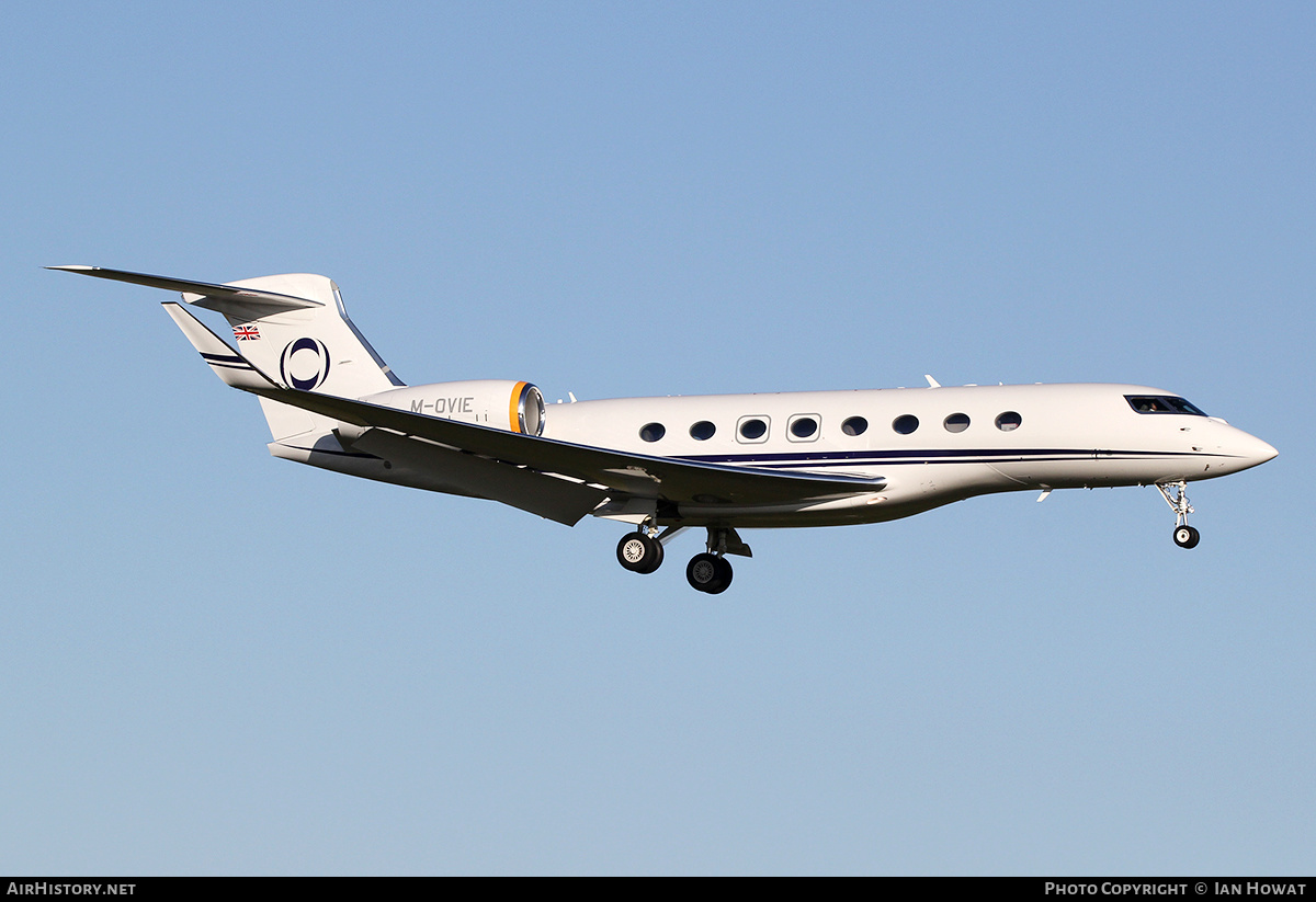 Aircraft Photo of M-OVIE | Gulfstream Aerospace G650 (G-VI) | Ineos Group | AirHistory.net #123304