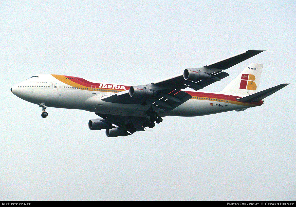 Aircraft Photo of EC-BRQ | Boeing 747-256B | Iberia | AirHistory.net #123307