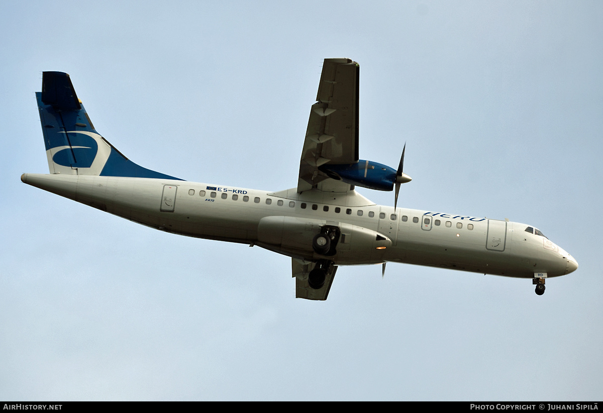 Aircraft Photo of ES-KRD | ATR ATR-72-201 | Aero Airlines | AirHistory.net #123311