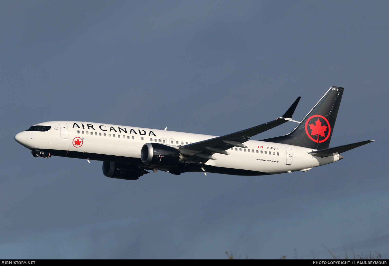 Aircraft Photo of C-FSIQ | Boeing 737-8 Max 8 | Air Canada | AirHistory.net #123314