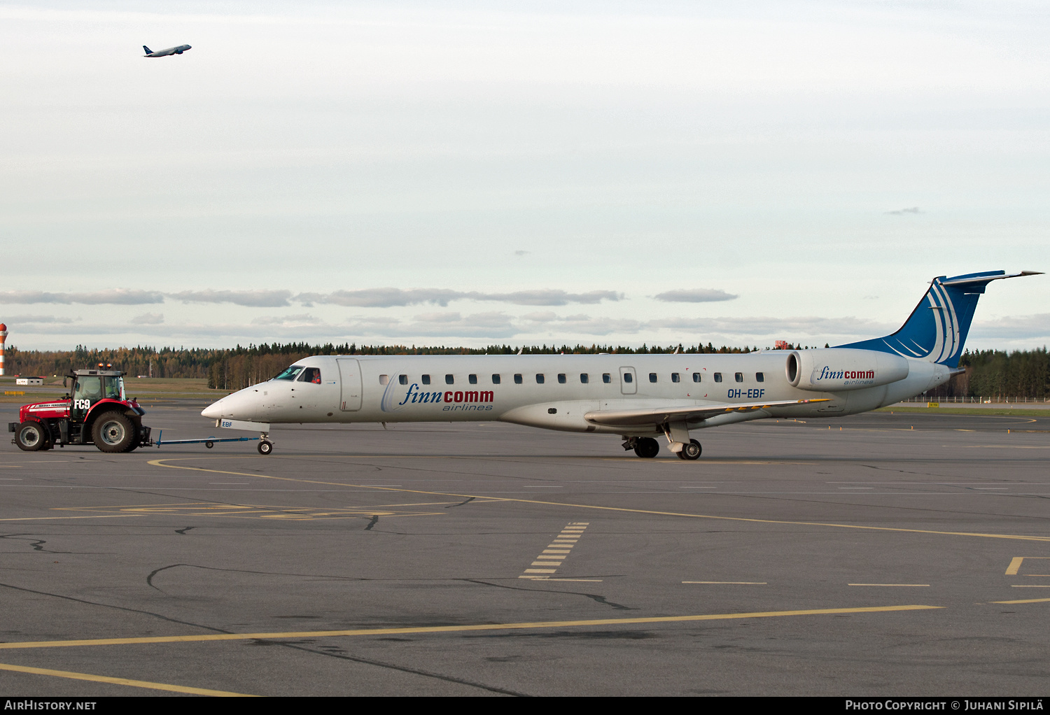 Aircraft Photo of OH-EBF | Embraer ERJ-145LU (EMB-145LU) | Finncomm Airlines | AirHistory.net #123315