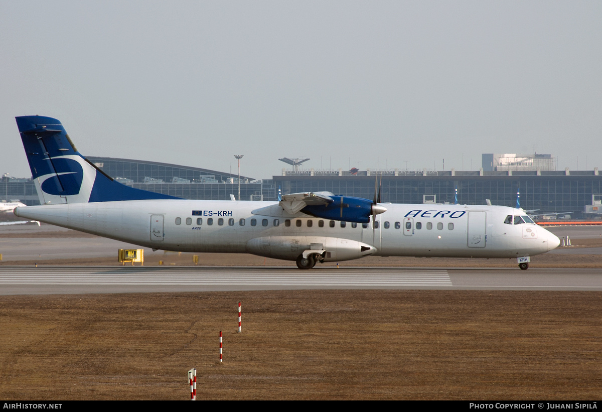 Aircraft Photo of ES-KRH | ATR ATR-72-201 | Aero Airlines | AirHistory.net #123324