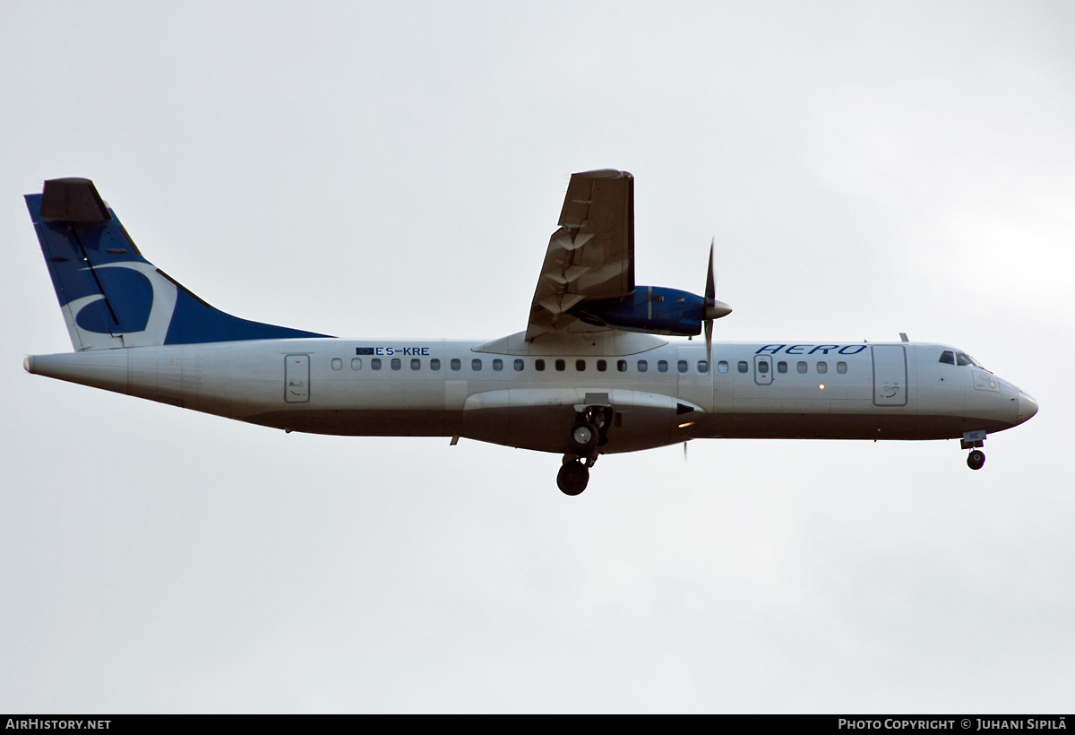 Aircraft Photo of ES-KRE | ATR ATR-72-201 | Aero Airlines | AirHistory.net #123328