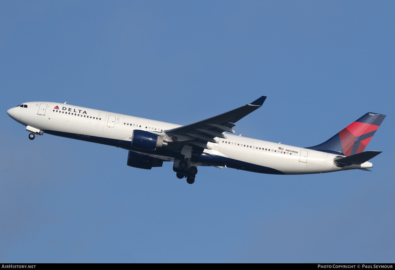 Aircraft Photo of N801NW | Airbus A330-323 | Delta Air Lines | AirHistory.net #123339