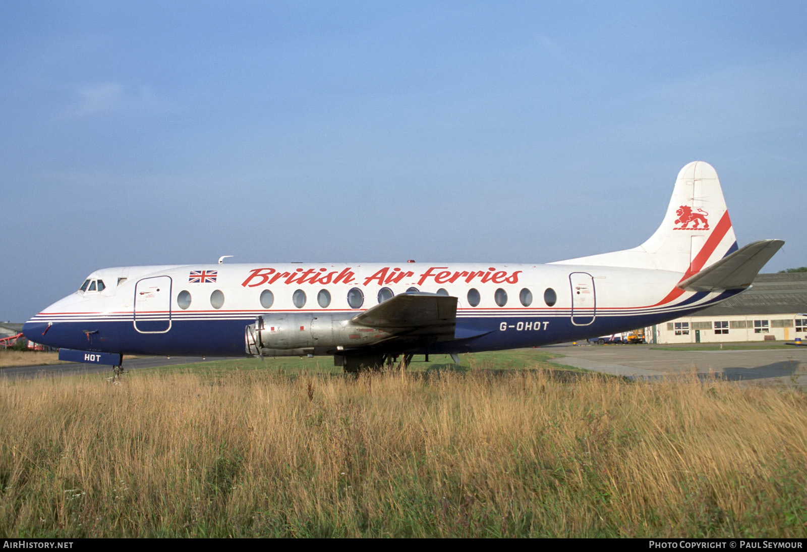 Aircraft Photo of G-OHOT | Vickers 813 Viscount | British Air Ferries - BAF | AirHistory.net #123352