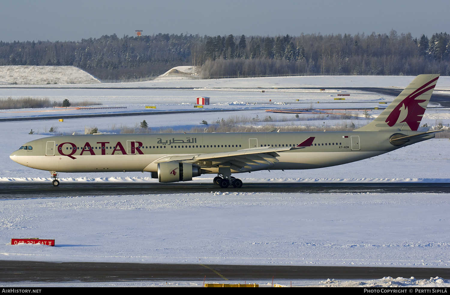 Aircraft Photo of A7-AEM | Airbus A330-302 | Qatar Airways | AirHistory.net #123368