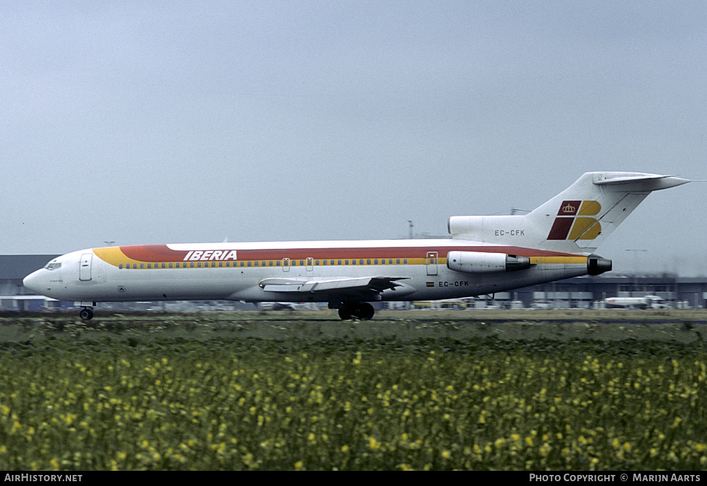 Aircraft Photo of EC-CFK | Boeing 727-256/Adv | Iberia | AirHistory.net #123373