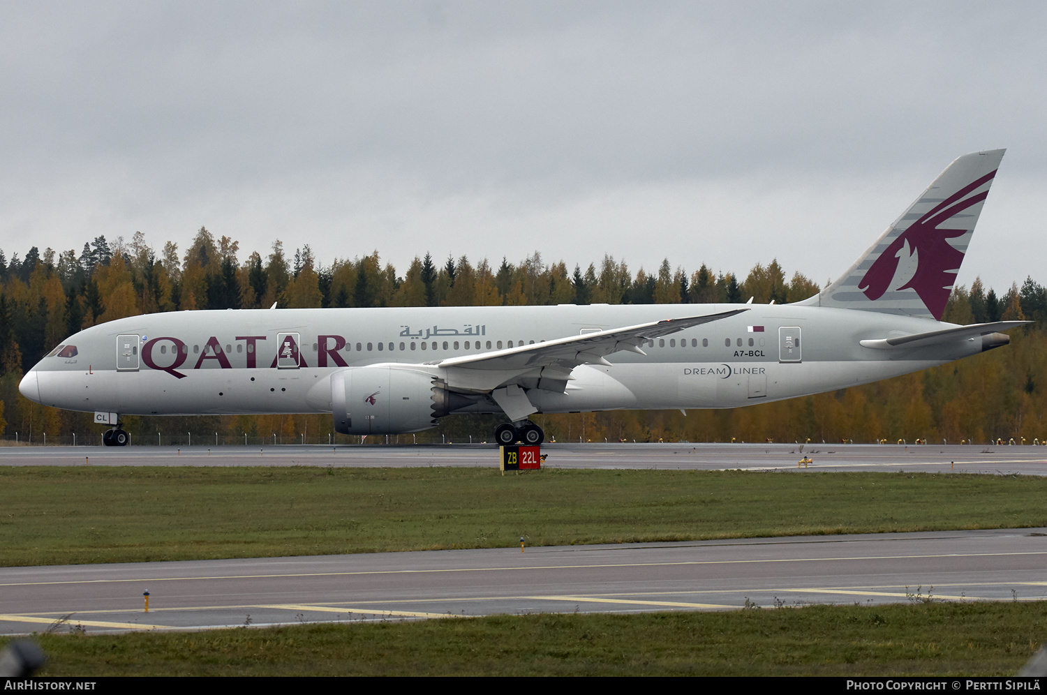 Aircraft Photo of A7-BCL | Boeing 787-8 Dreamliner | Qatar Airways | AirHistory.net #123381