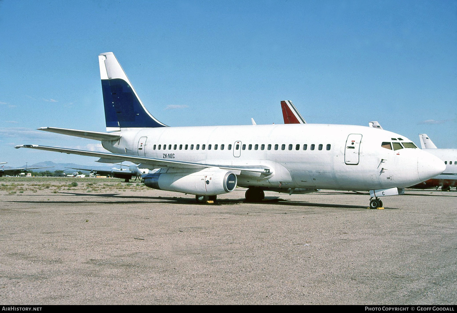 Aircraft Photo of ZK-NEC | Boeing 737-130 | AirHistory.net #123406