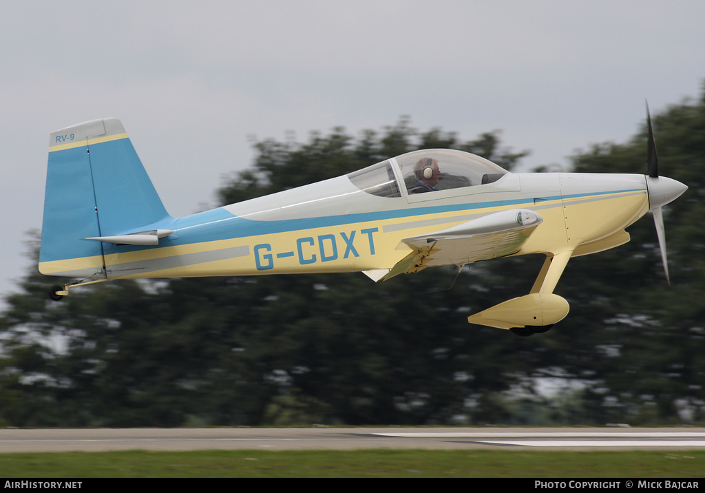 Aircraft Photo of G-CDXT | Van's RV-9 | AirHistory.net #123417