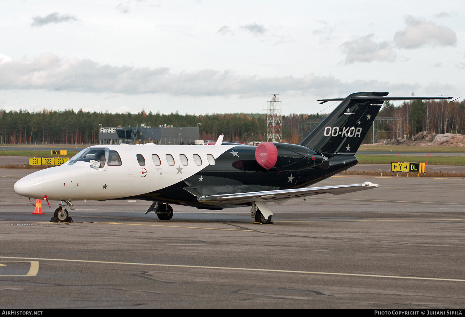 Aircraft Photo of OO-KOR | Cessna 525A CitationJet CJ2+ | AirHistory.net #123425