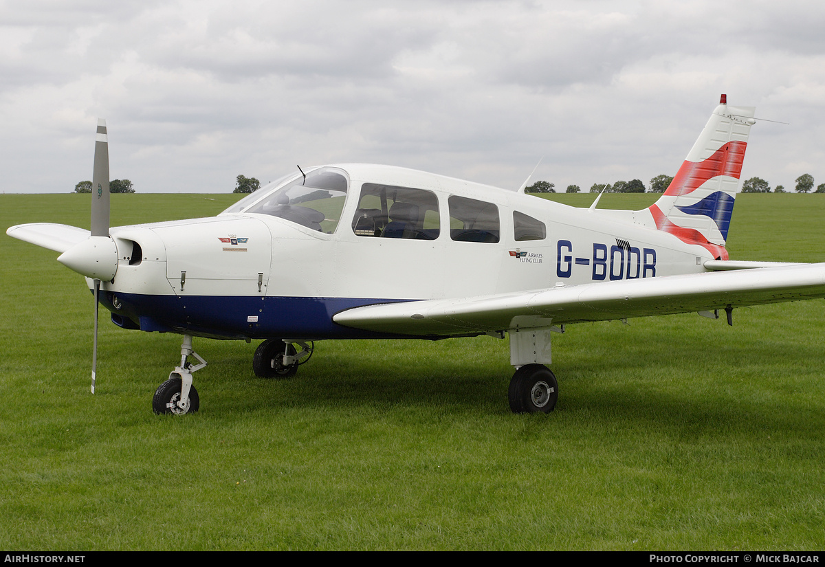 Aircraft Photo of G-BODR | Piper PA-28-161 Cherokee Warrior II | British Airways Flying Club | AirHistory.net #123458