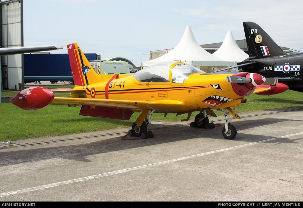 Aircraft Photo of ST-41 | SIAI-Marchetti SF-260D | Belgium - Air Force | AirHistory.net #123469