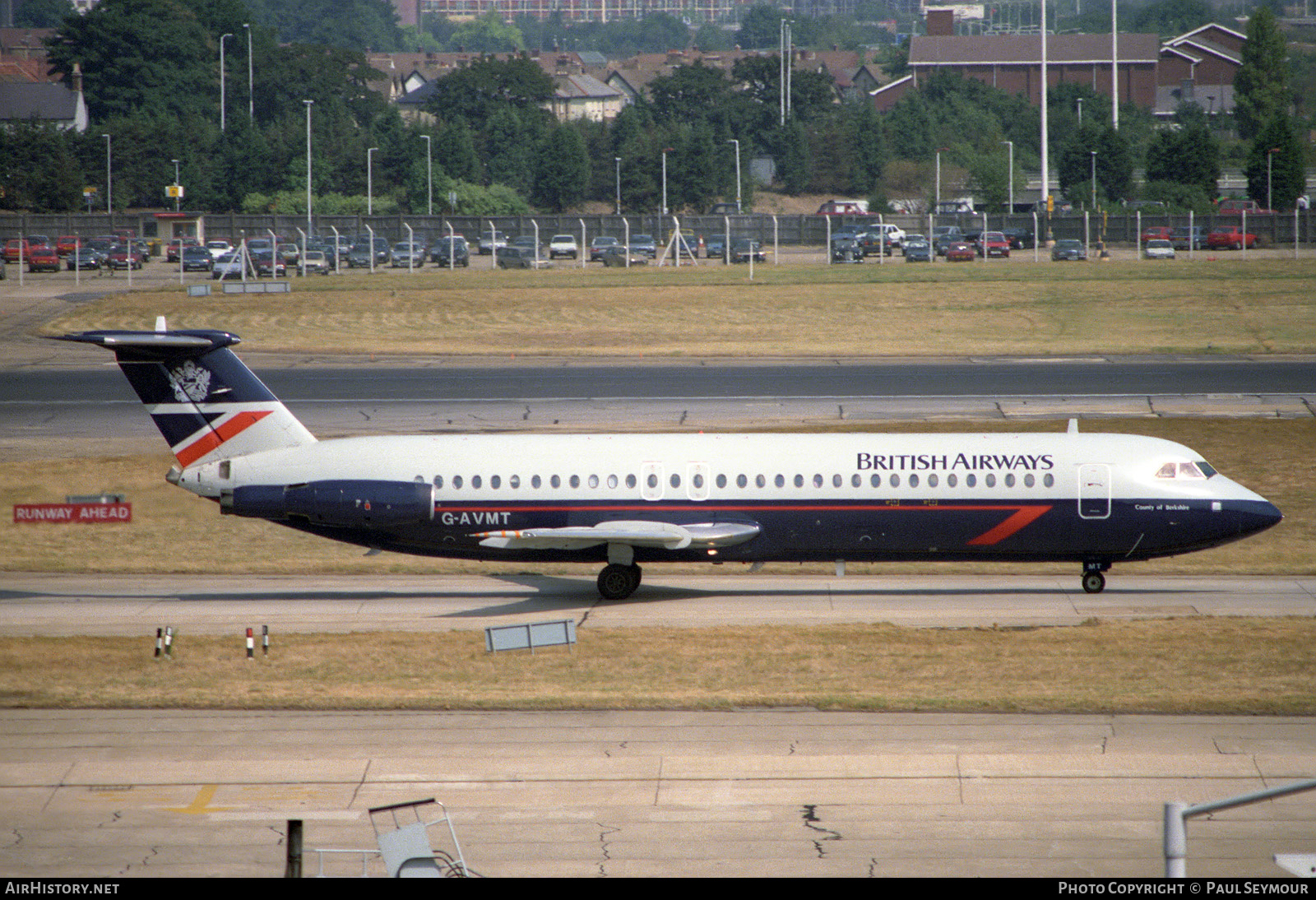 Aircraft Photo of G-AVMT | BAC 111-510ED One-Eleven | British Airways | AirHistory.net #123484