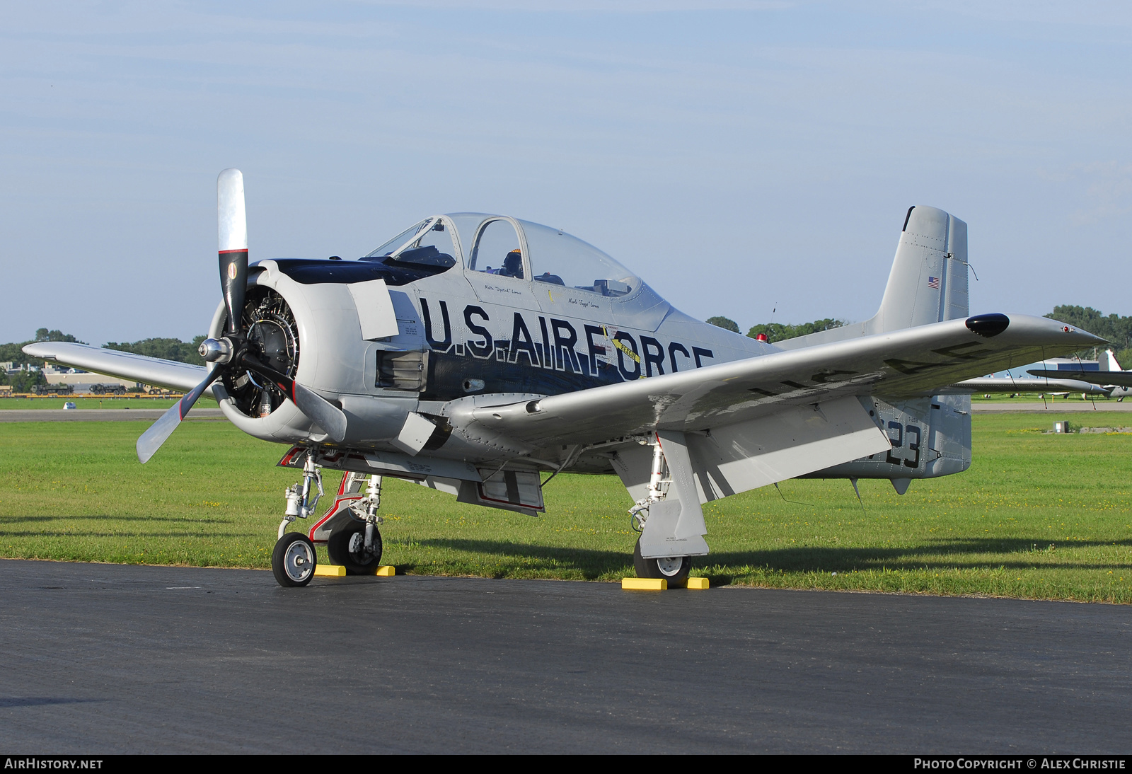 Aircraft Photo of N215SF / 37723 | North American T-28B Trojan | USA - Air Force | AirHistory.net #123496