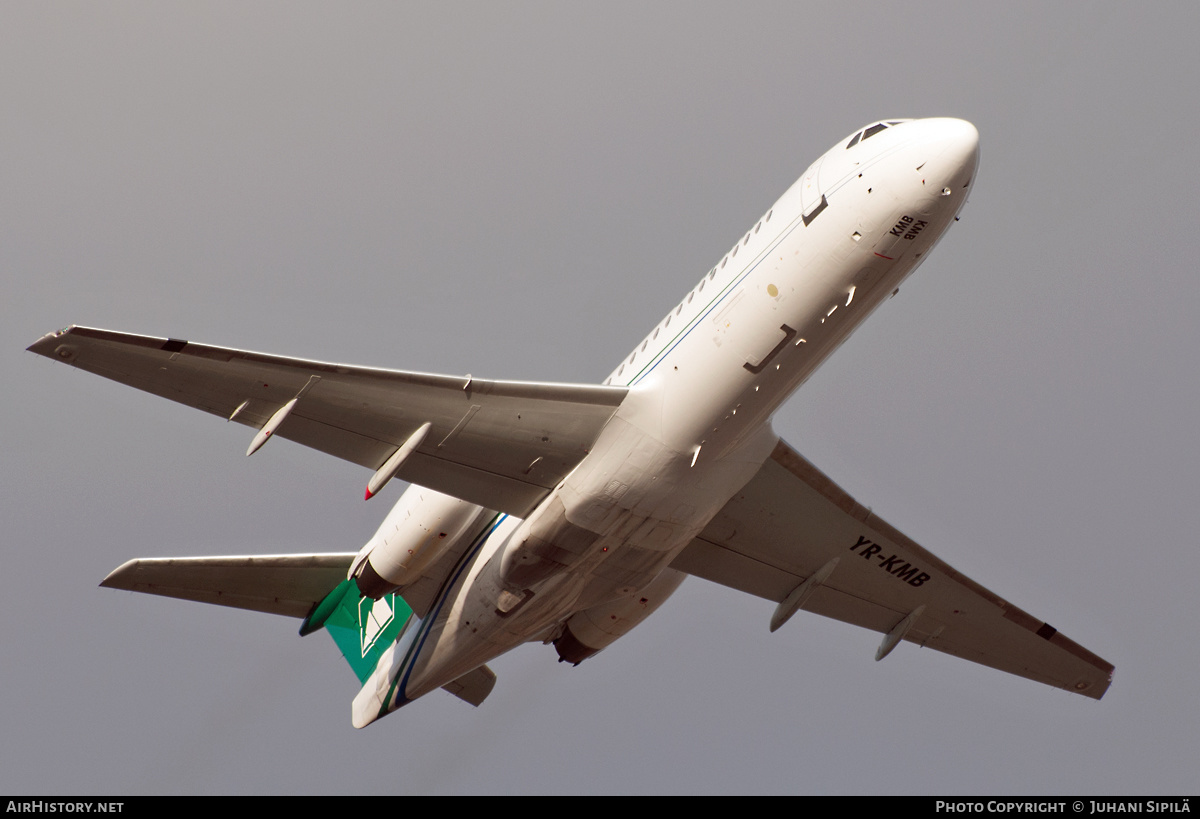 Aircraft Photo of YR-KMB | Fokker 70 (F28-0070) | Carpatair | AirHistory.net #123503