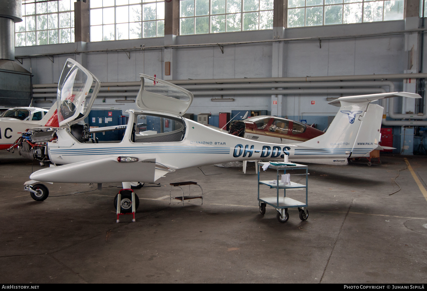 Aircraft Photo of OH-DDS | Diamond DA40D Diamond Star TDI | Polyteknikkojen Ilmailukerho | AirHistory.net #123507