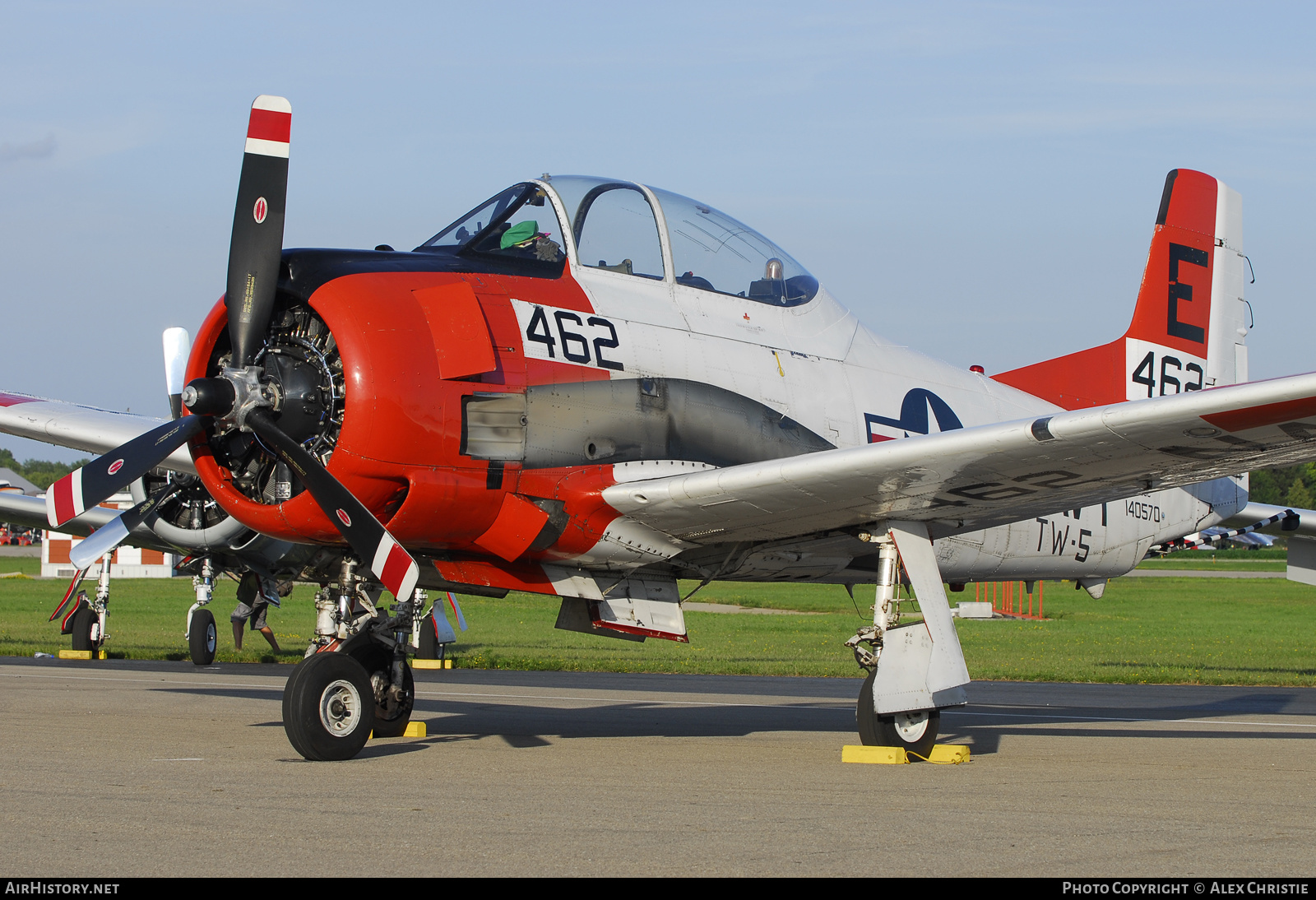 Aircraft Photo of N462NA / NX462NA / 140570 | North American T-28C Trojan | USA - Navy | AirHistory.net #123529