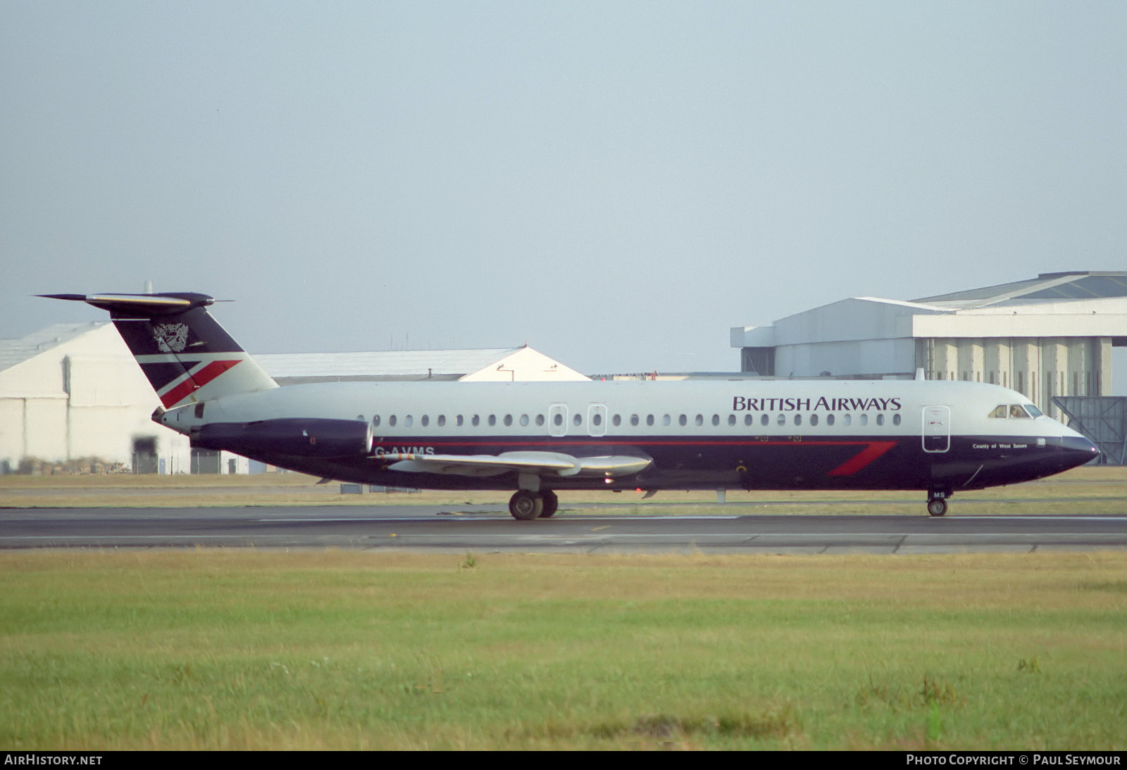 Aircraft Photo of G-AVMS | BAC 111-510ED One-Eleven | British Airways | AirHistory.net #123556