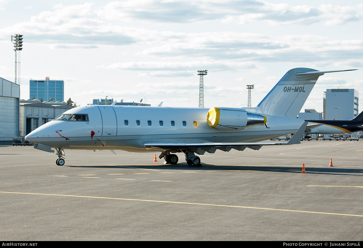 Aircraft Photo of OH-MOL | Canadair Challenger 604 (CL-600-2B16) | AirHistory.net #123572