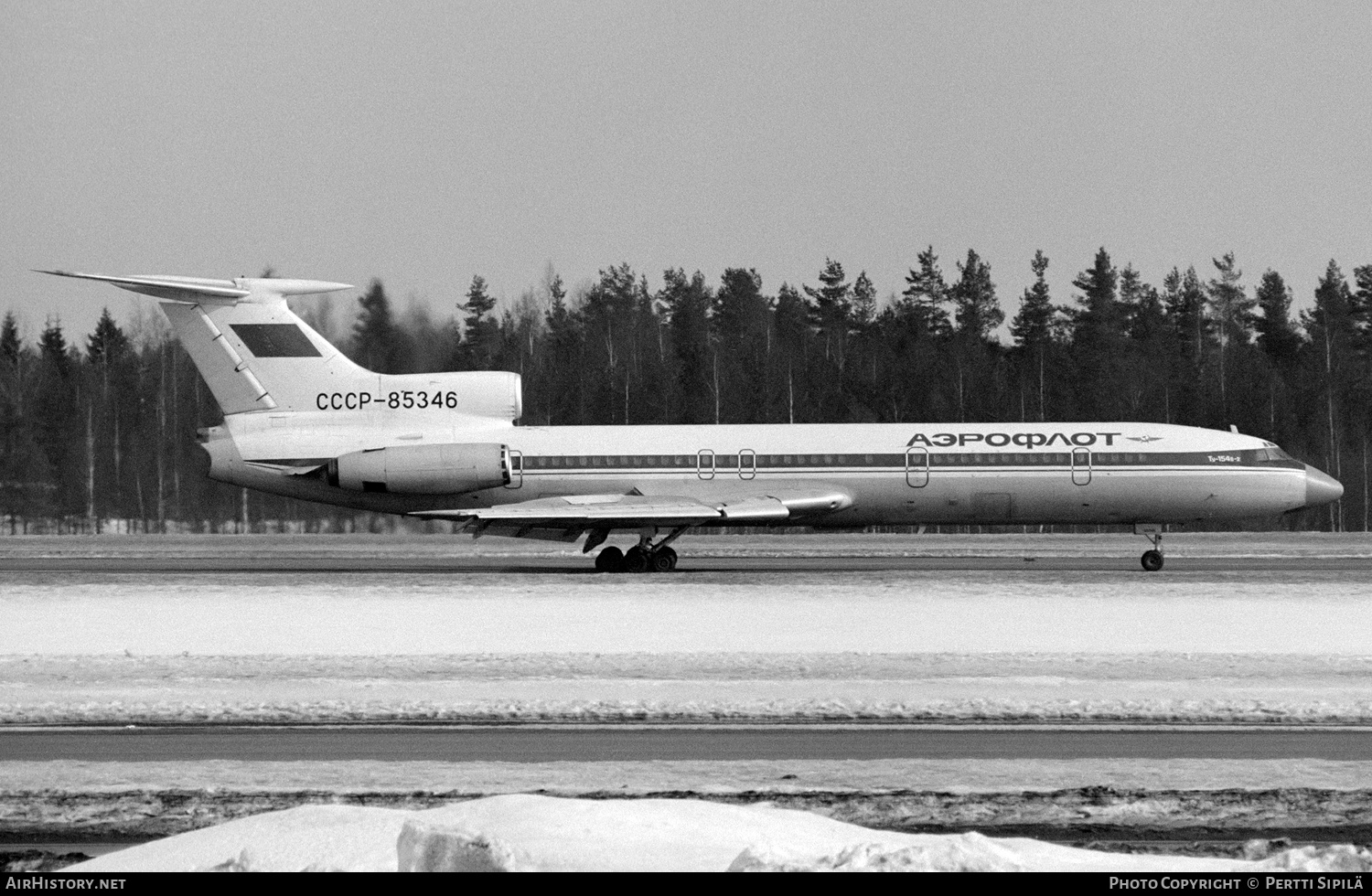 Aircraft Photo of CCCP-85346 | Tupolev Tu-154B-2 | Aeroflot | AirHistory.net #123573