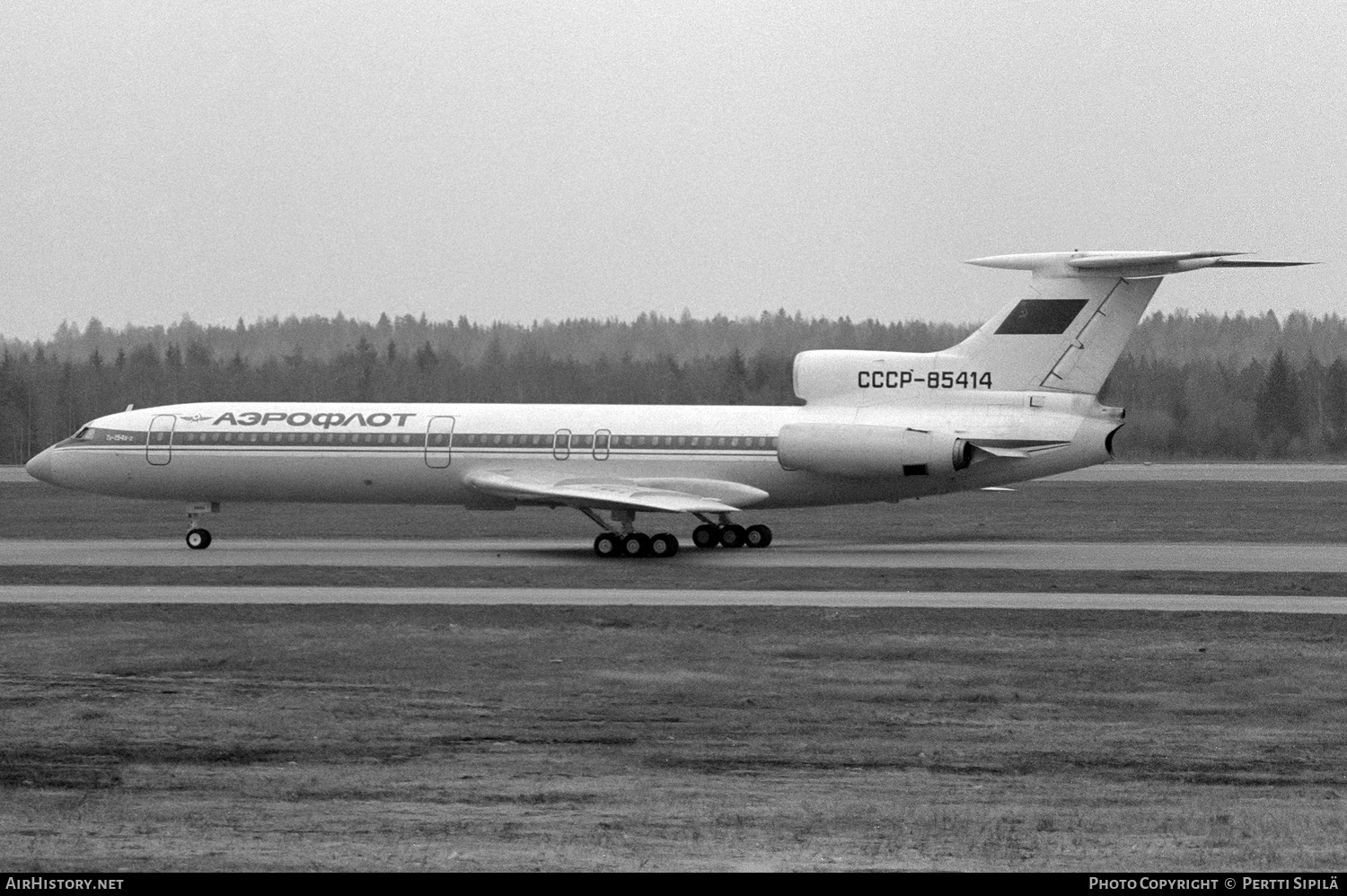 Aircraft Photo of CCCP-85414 | Tupolev Tu-154B-2 | Aeroflot | AirHistory.net #123600