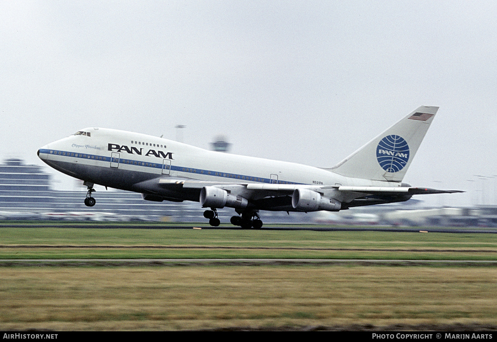 Aircraft Photo of N531PA | Boeing 747SP-21 | Pan American World Airways - Pan Am | AirHistory.net #123618