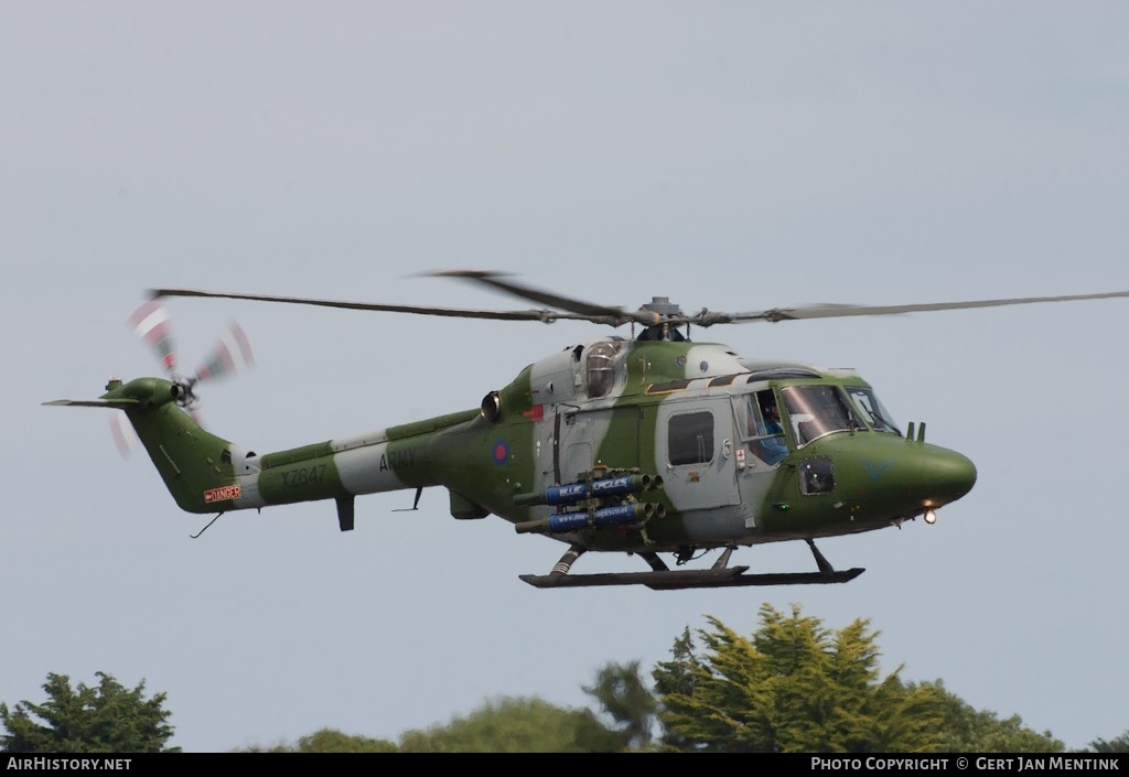 Aircraft Photo of XZ647 | Westland WG-13 Lynx AH7 | UK - Army | AirHistory.net #123621