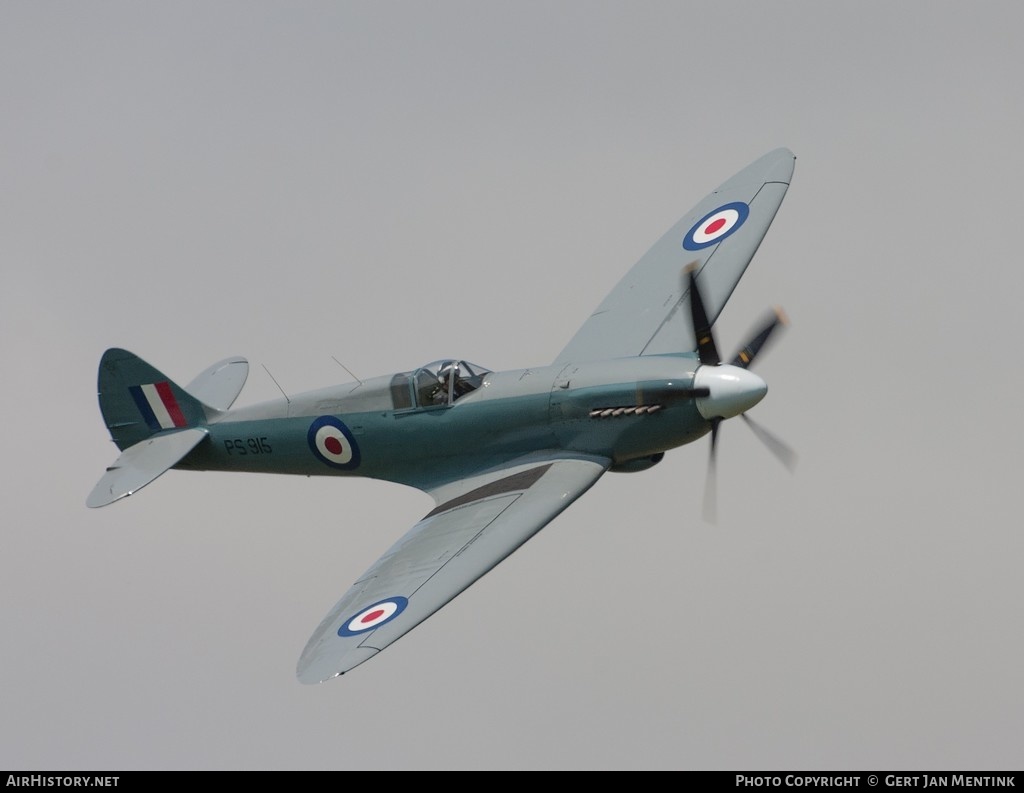 Aircraft Photo of PS915 | Supermarine 389 Spitfire PR19 | UK - Air Force | AirHistory.net #123623