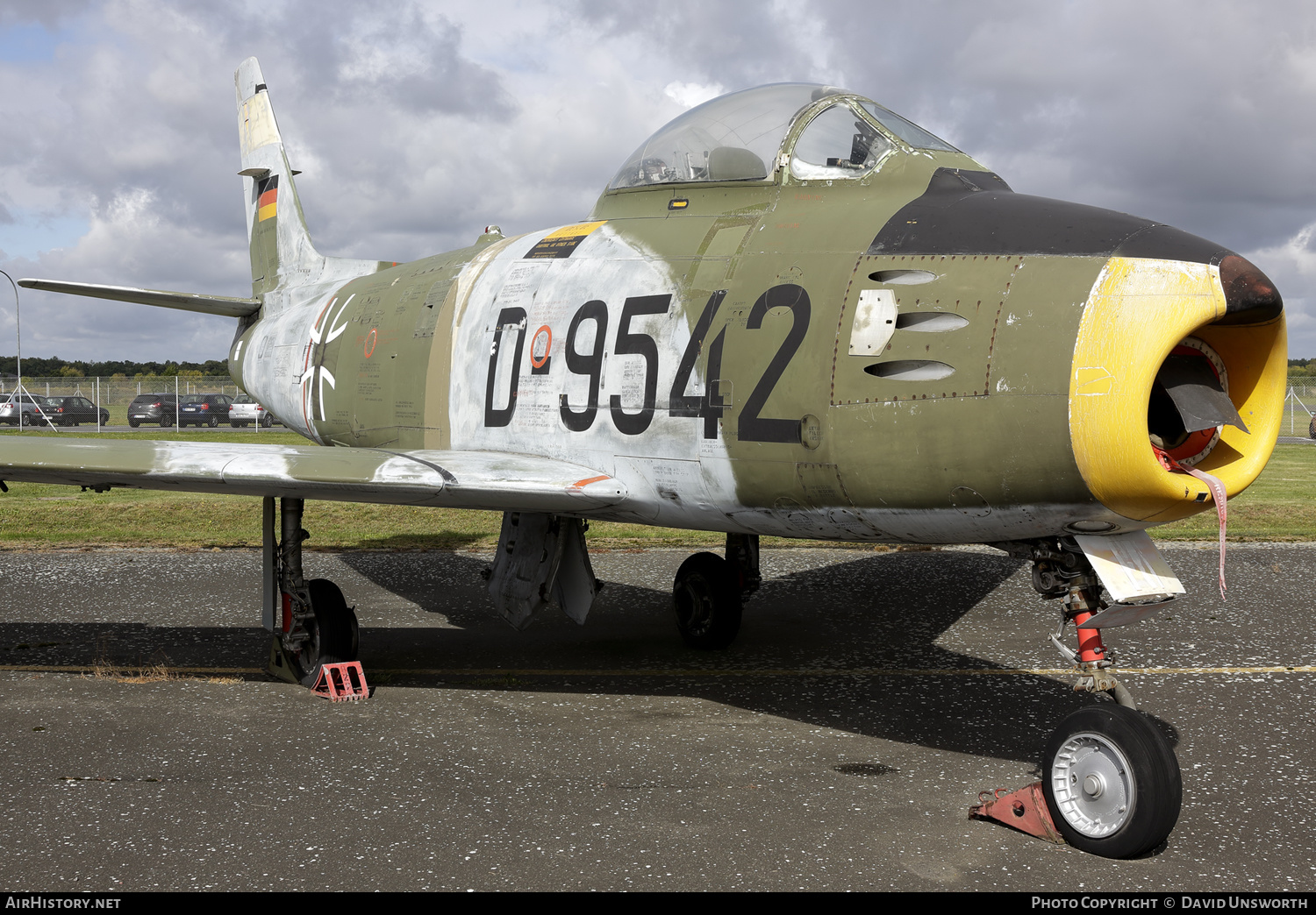 Aircraft Photo of D-9542 | Canadair CL-13B Sabre 6 | Germany - Air Force | AirHistory.net #123628