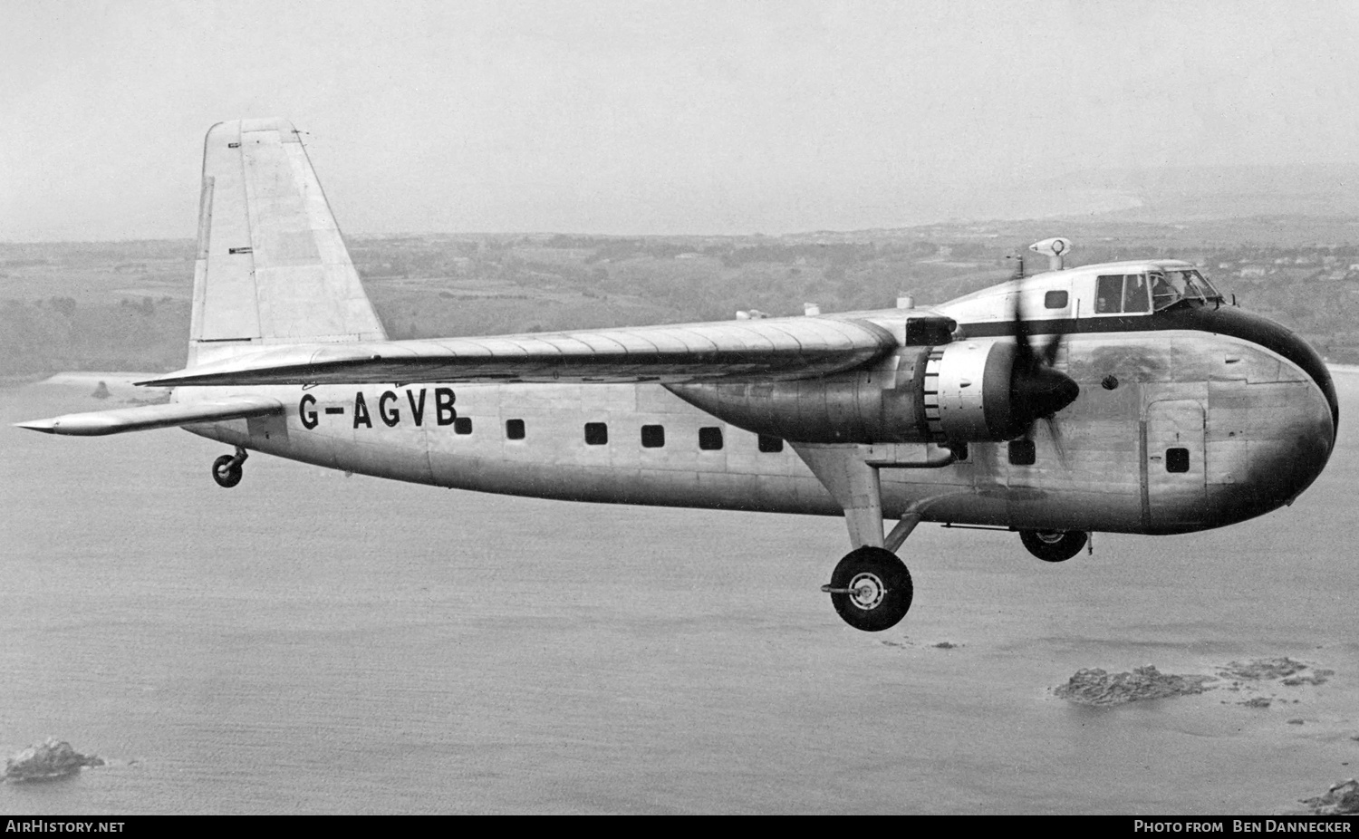Aircraft Photo of G-AGVB | Bristol 170 Freighter Mk21 | AirHistory.net #123631