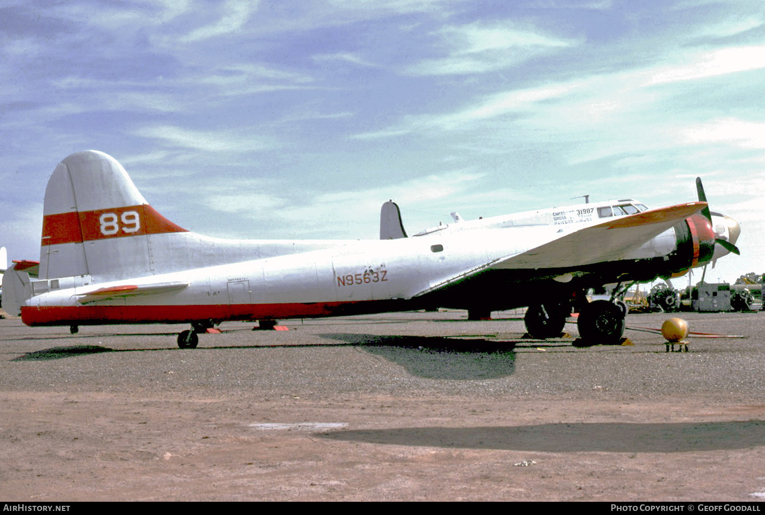 Aircraft Photo of N9563Z | Boeing B-17G/AT Flying Fortress | AirHistory.net #123649